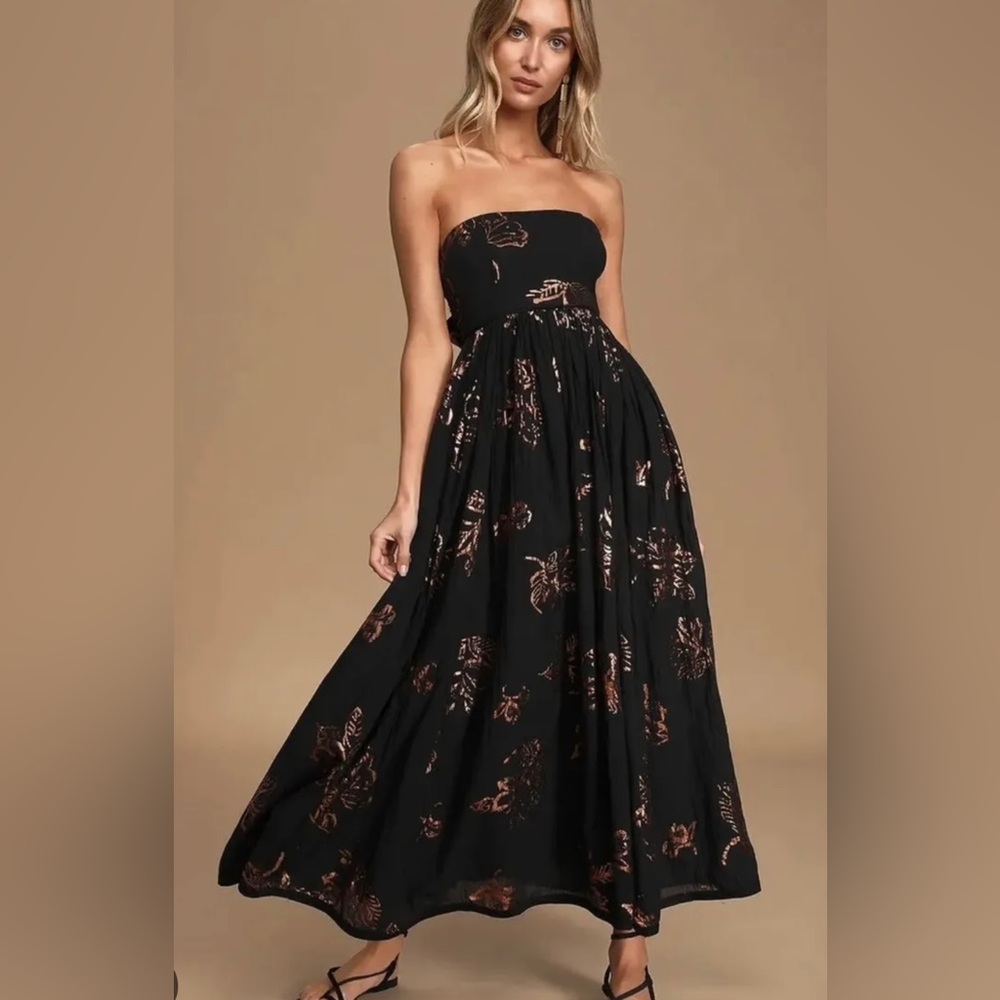 Free People Strapless Dress size M NWT